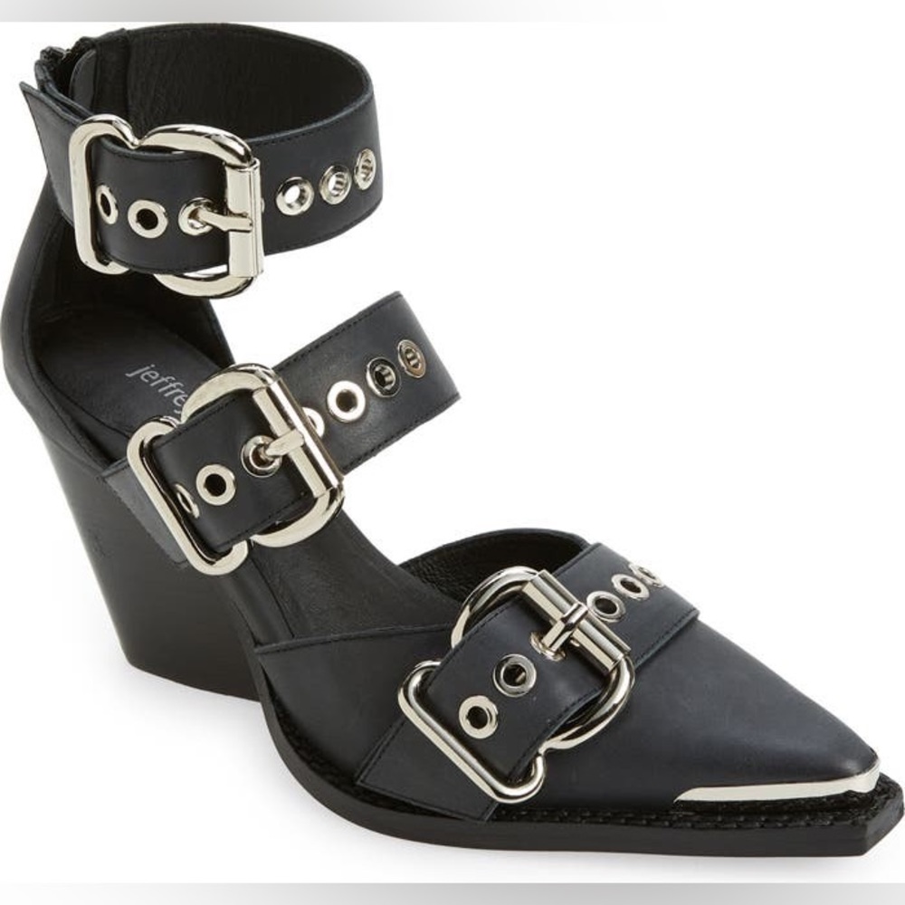 Jeffrey Campbell Emilia Buckle Cutout Boot
